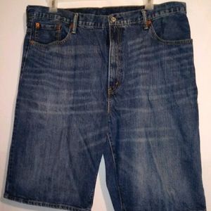 Levis 569 Mid Wash Denim Shorts 40